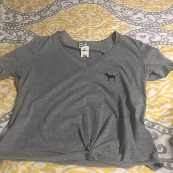 Victoria secret cropped T-shirt - Picture 1 of 4